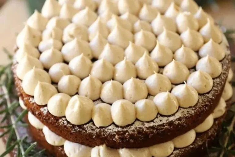 Gingerbread Cake With Spiced Cream Cheese Frosting